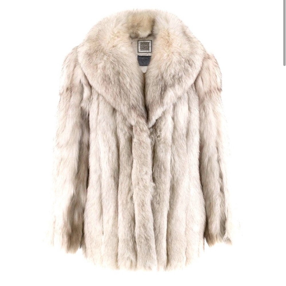 Saga Furs Fox Coat — Beautiful Condition